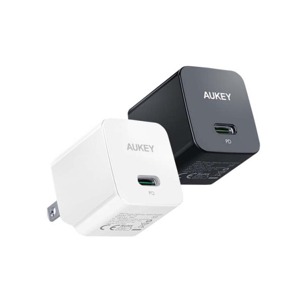 Củ sạc nhanh AUKEY PD 30W  PA-Y30S, 1 cổng TypeC - hàng chính hãng