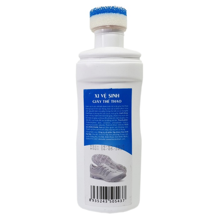 Chai xi vệ sinh làm sạch giầy thể thao Hando 100ml BT808
