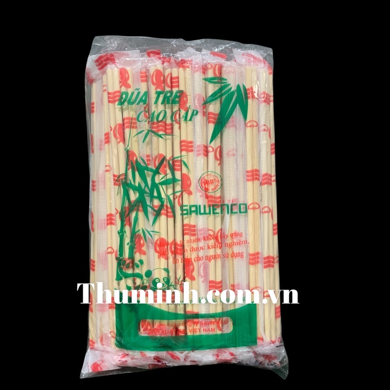 Đũa tre dùng 1 lần bịch 80 đôi