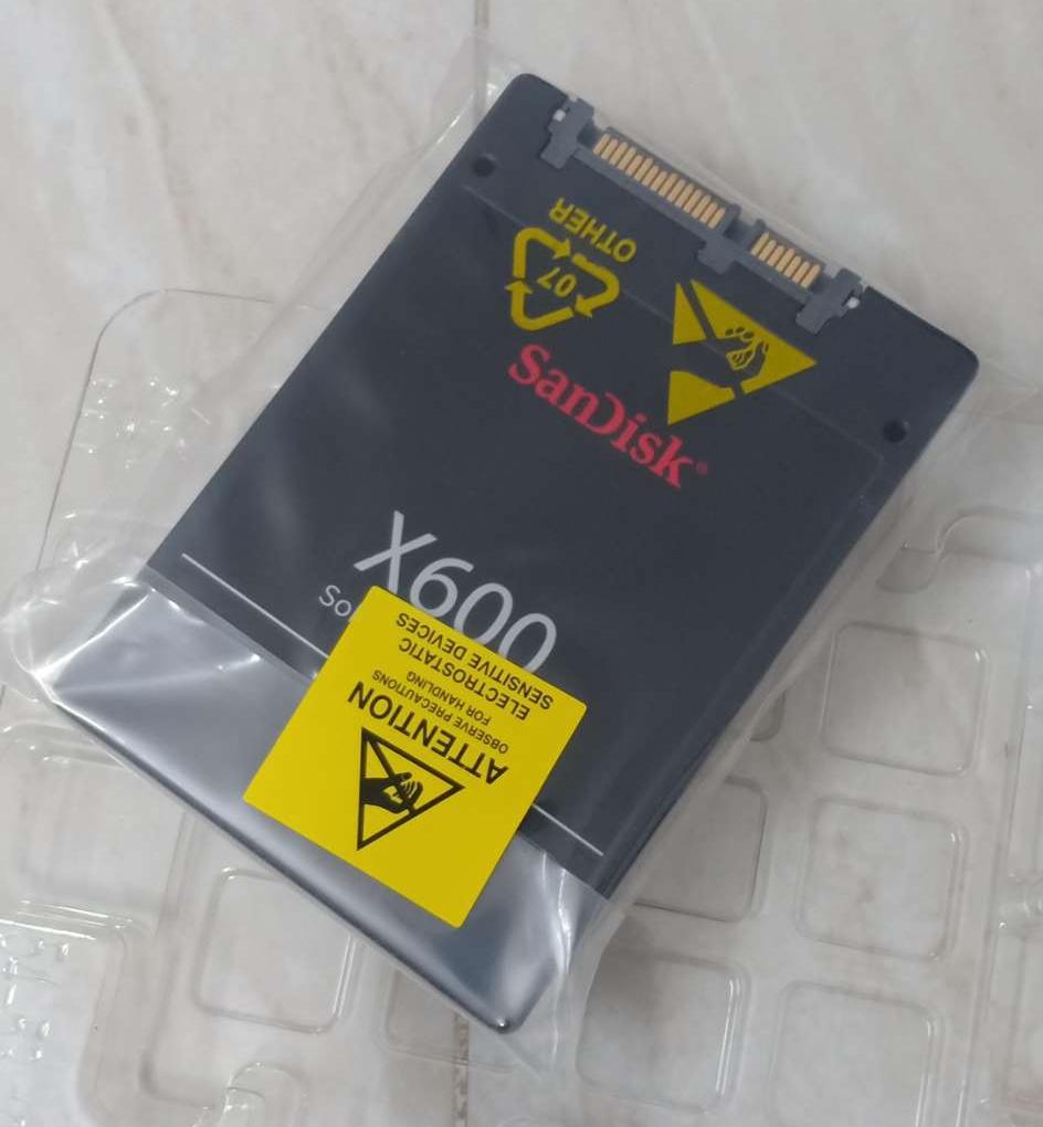 Ssd sandisk x600 ssd sata 2.5'' 256gb