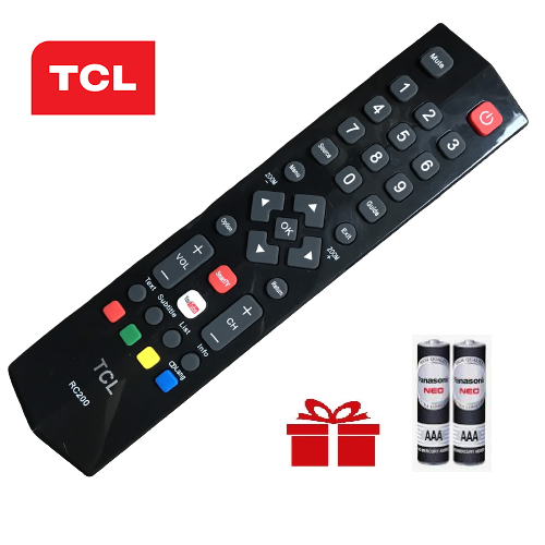 Điều khiển tivi Smart Tivi TCL 32 inch L32P1-SF, Remote TV TCL dòng smart hàng tốt , Bảo hành 6 tháng
