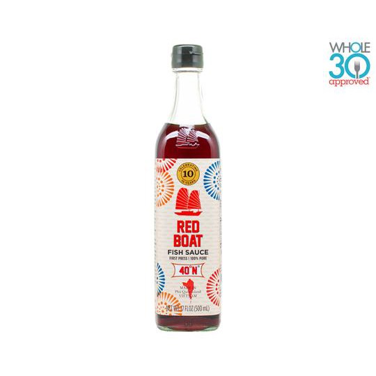 Nước mắm Red Boat - Nước mắm nhĩ truyền thống Phú Quốc 40N độ đạm tự nhiên chai 500ml