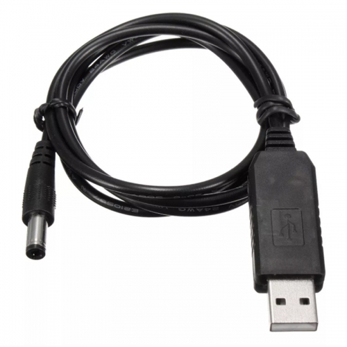 Cáp chuyển đổi nguồn usb sang dc 5.5x2.1mm dc 5v sang 12v dc-dc