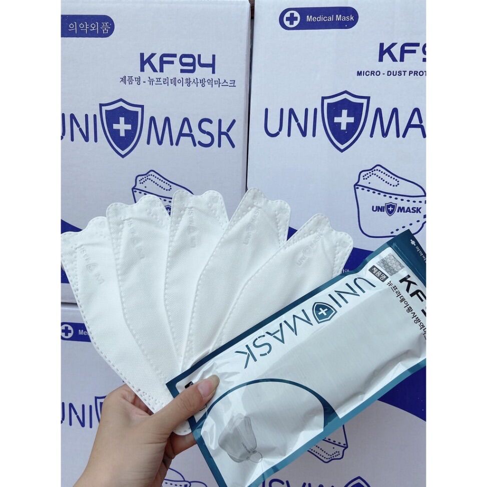 - khẩu trang kf94 uni mask 4d hàn quốc
