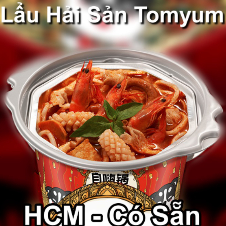 Lẩu tự sôi trùng khánh - vị hải sản tomyum. hàng có sẵn hcm