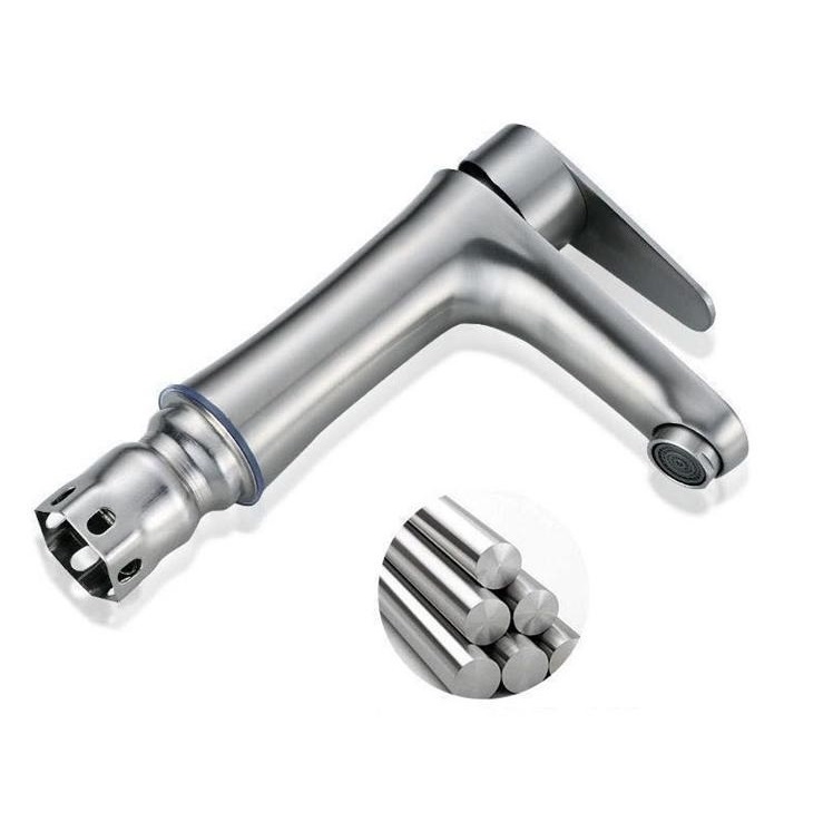 Vòi Lavabo Nóng Lạnh Vòi Rửa Mặt Inox 304