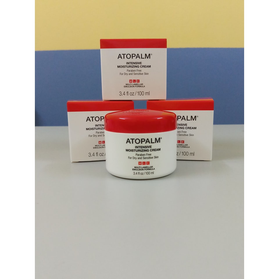 Atopalm intensive moisturizing 100ml - kem dưỡng ẩm hỗ trợ điều trị chàm viêm da cơ địa 100ml