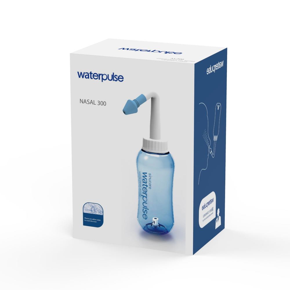 Bình rửa mũi Waterpulse YT-300, bình vệ sinh mũi cho bé và người lớn, ngăn ngừa viêm xoang, dụng cụ rửa mũi an toàn