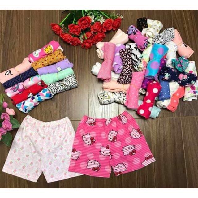 Sét 10 quần đùi cater cho bé trai-bé gái