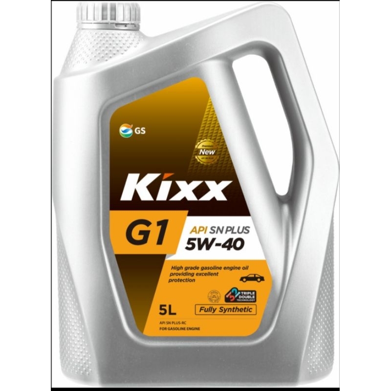 [HCM]{ CAO CẤP} Dầu nhớt Kixx G1 API SN Plus 5W30 5Lít Thùng Nhựa Xe động cơ xăng Công nghệ Hai nâng