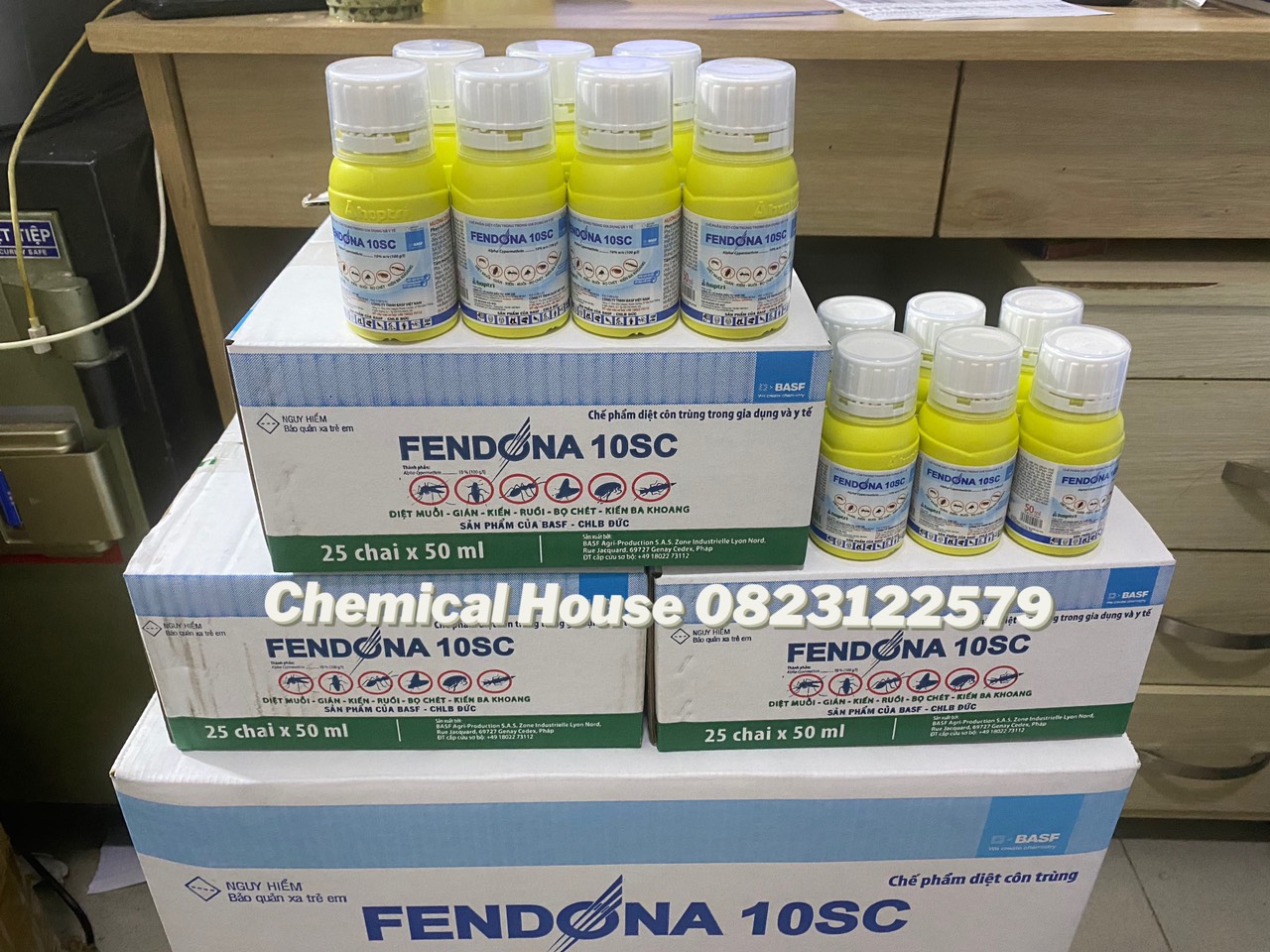 Thuốc diệt côn trùng fendona 10sc chai 50ml