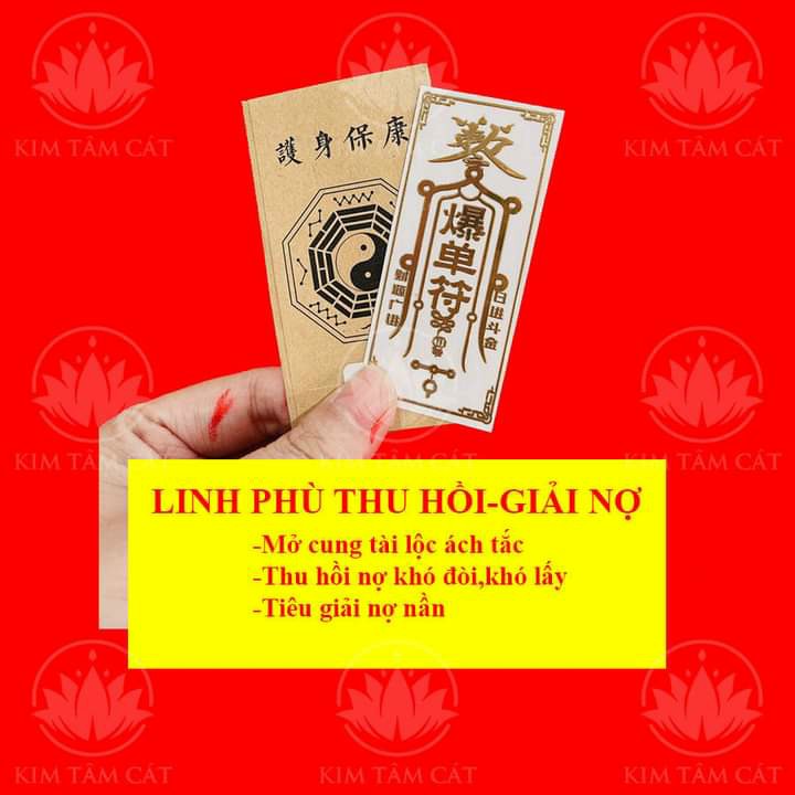 Linh phù Tài lộc (thu hồi nợ)