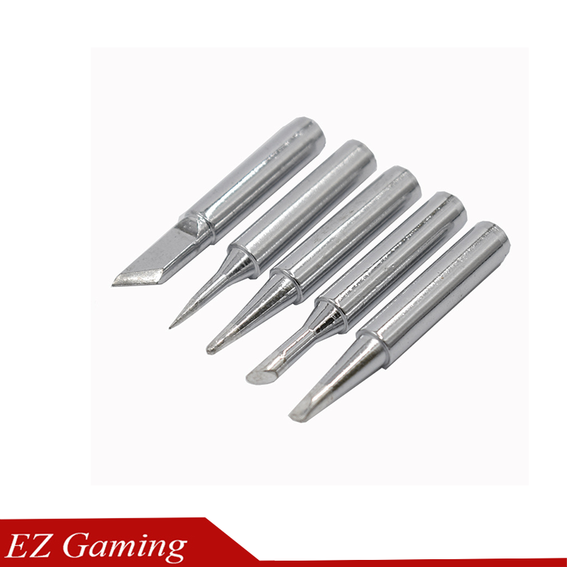 Bộ 5 đầu mũi hàn 936, chất liệu hợp kim mạ, thích hợp cho các tay hàn 907 của Hakko 936, kasadil 936, TQ936....
