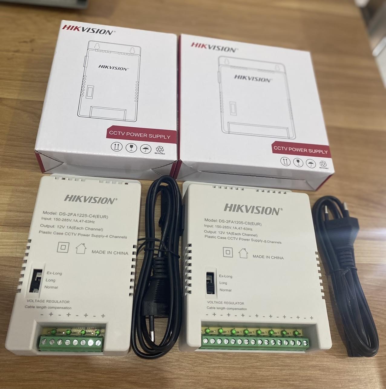 Nguồn tổng hikvision 48w 60w ds-2fa1225-c4 ds-2fa1205-c8,c4, c8 hik