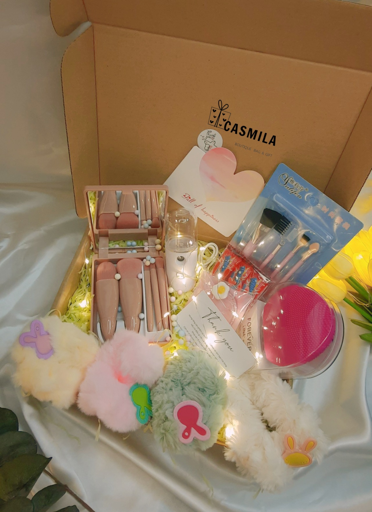 Hộp box love quà tặng bánh sinh nhật cho bé  vuatrangtrivn