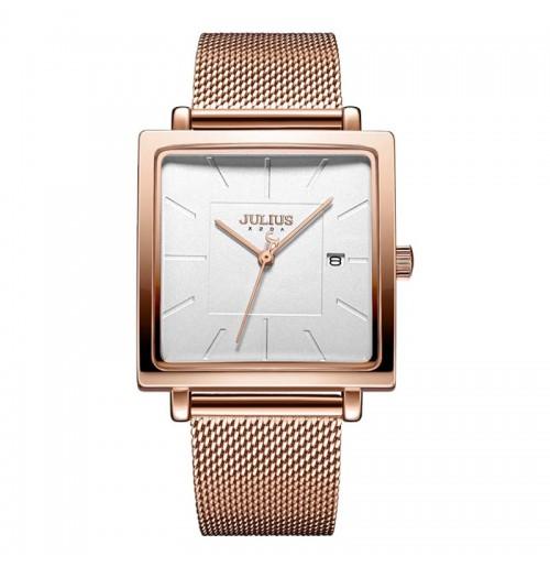 Đồng hồ nữ ja-1207 julius hàn quốc dây thép