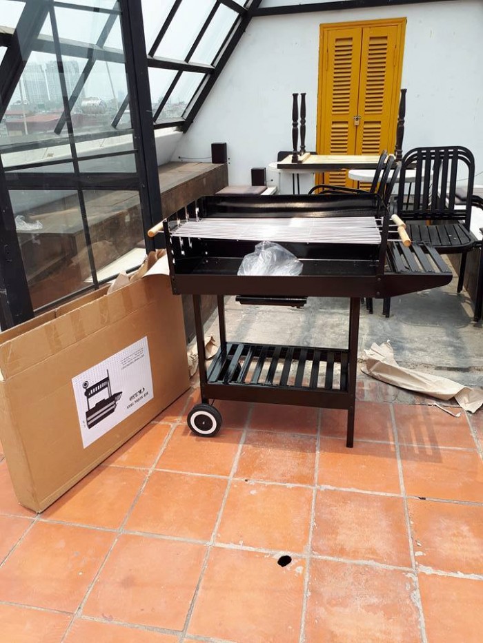 Bếp nướng than hoa ngoài trời acter tree ck 350 hàng xuất khẩu