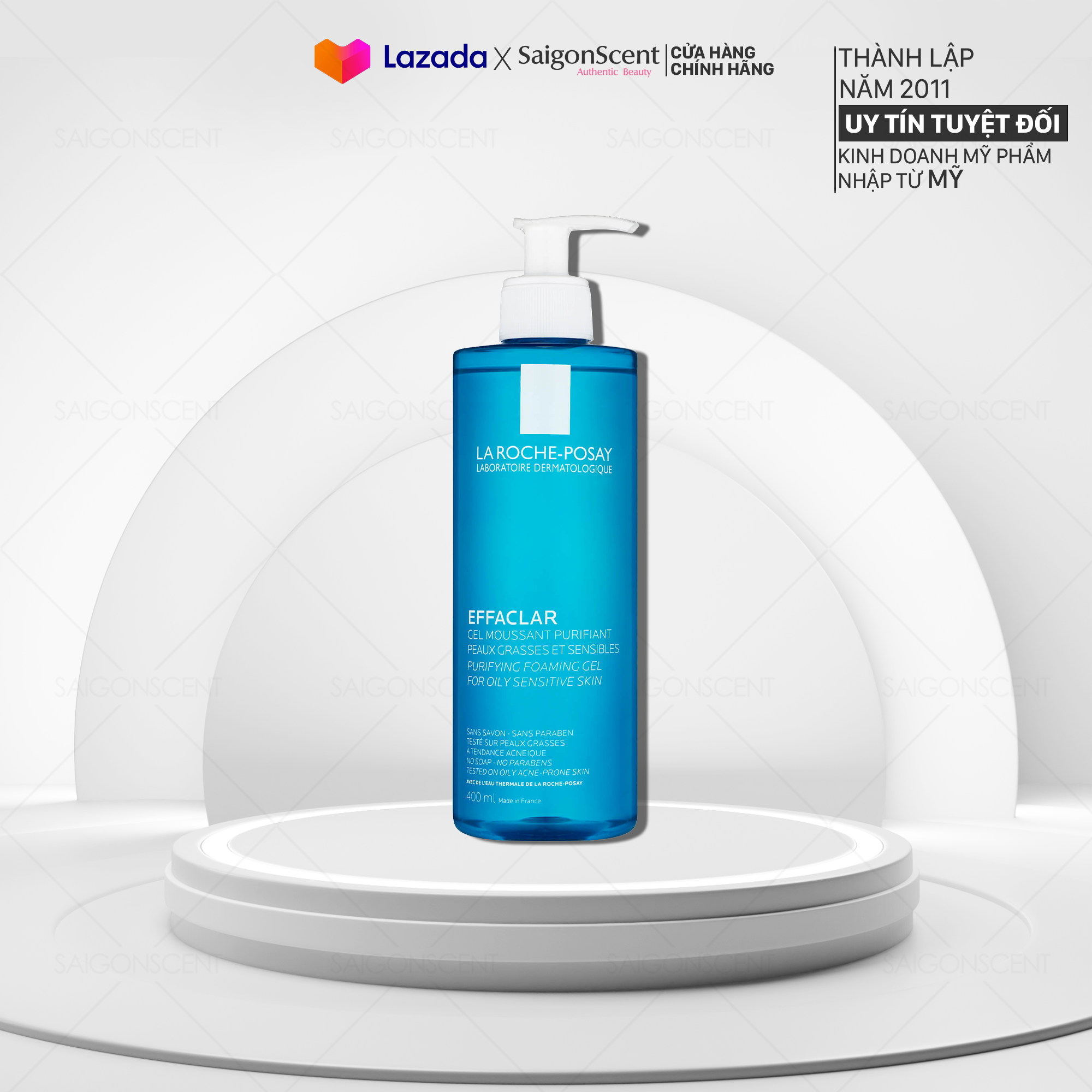 Sữa Rửa Mặt La Roche-Posay Effaclar Gel Moussant