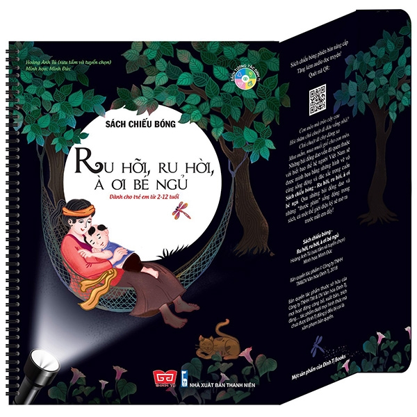 Fahasa - sách tương tác - sách chiếu bóng - cinema book - rạp chiếu phim trong sách - ru hời, ru hỡi, à ơi bé ngủ