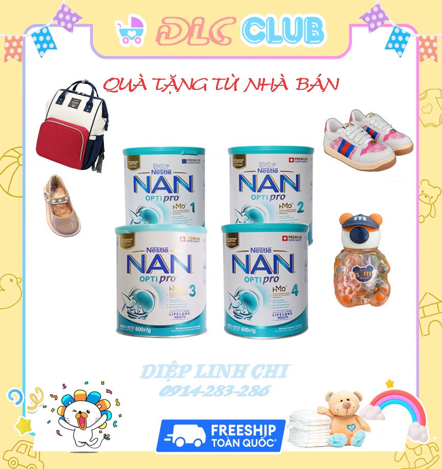 Sữa nan nội địa nga lon to 800g đủ số