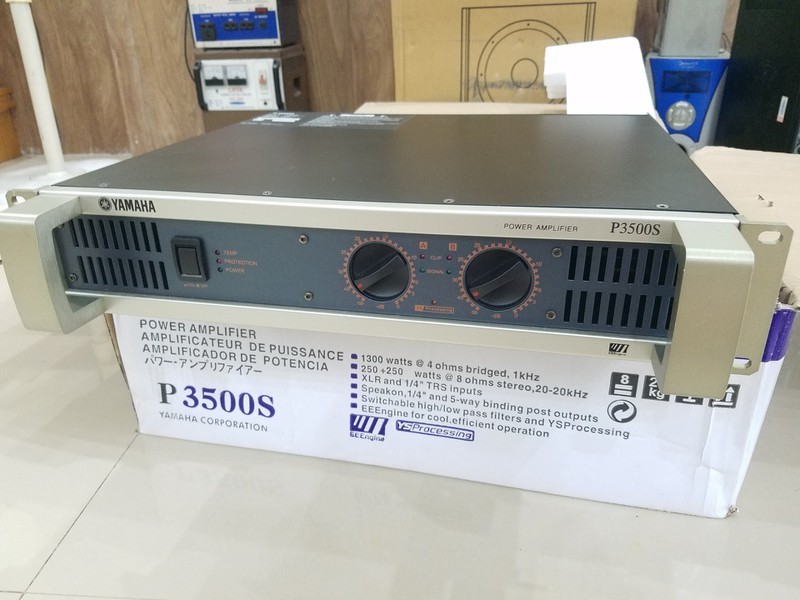 ĐẨY CÔNG SUẤT 2 KÊNH YAMAHA P3500S LOẠI TỐT 16 SÒ LỚN