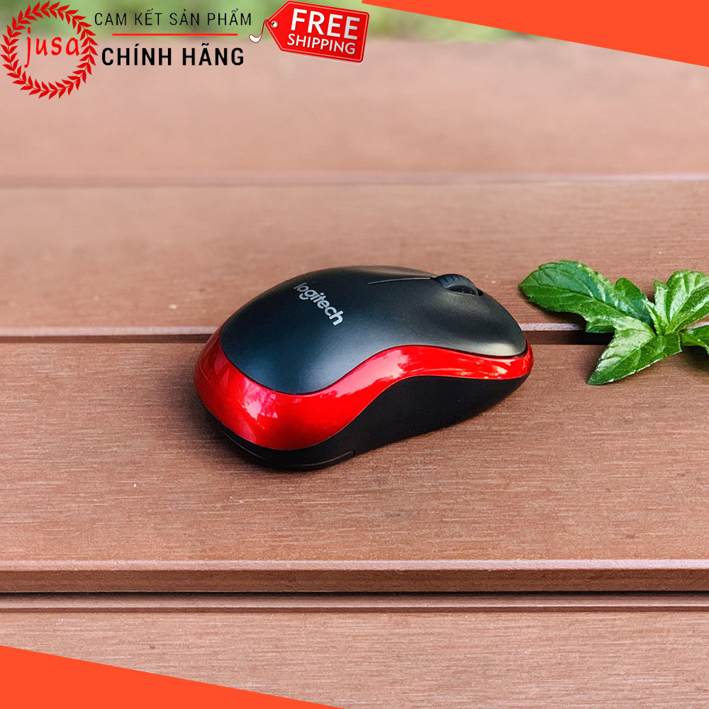 [HCM][ Siêu Sale ] Mouse Chuột Không Dây M186 - Jusa Tặng Pin