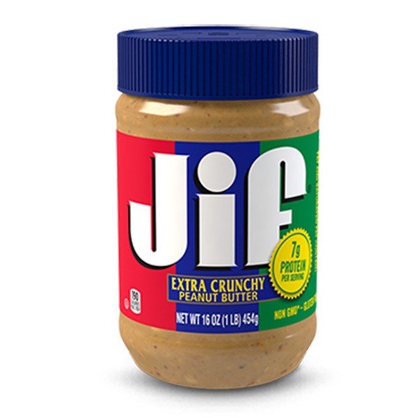 Bơ đậu phộng hạt jif 454 g - nhập khẩu mỹ