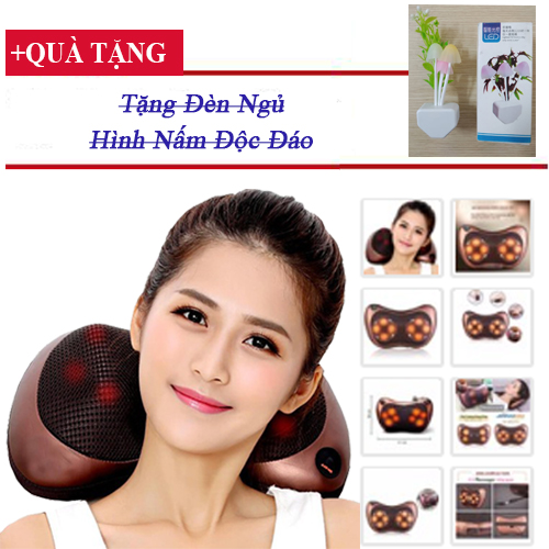 Máy Mát Xa, Gối Xoa Bóp. Gối Massage 8 Bi, Hàng Nhật, Tiện Lợi, Dễ Sử Dụng. Mua Ngay Kẻo Hết, Cam Kết Chốt Đơn Nhanh, Giao Hàng Trong Nốt Nhạc. Tặng Đèn Ngủ Nấm Cao Cấp!