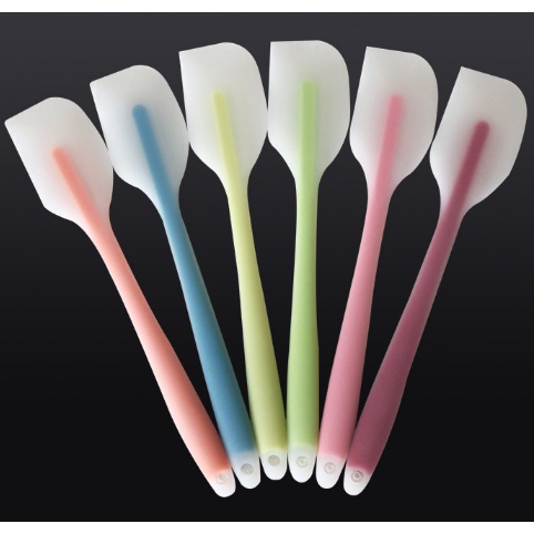 Cây quét bột phết bánh kem bằng silicone, dụng cụ trộn bột phới vét bột