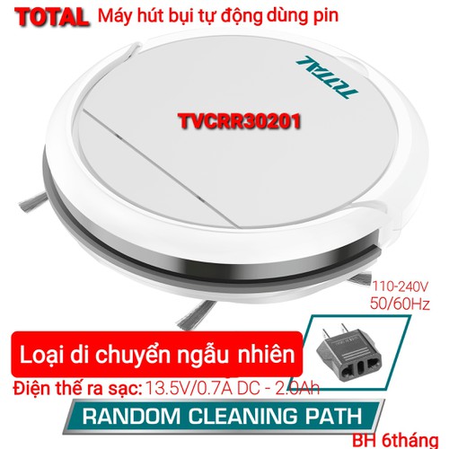 Máy hút bụi tự động dùng pin total tvcrr30201