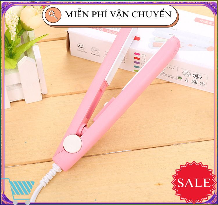Máy duỗi tóc du lịch mini tiện dụng - máy tạo kiểu tại nhà chuẩn salon