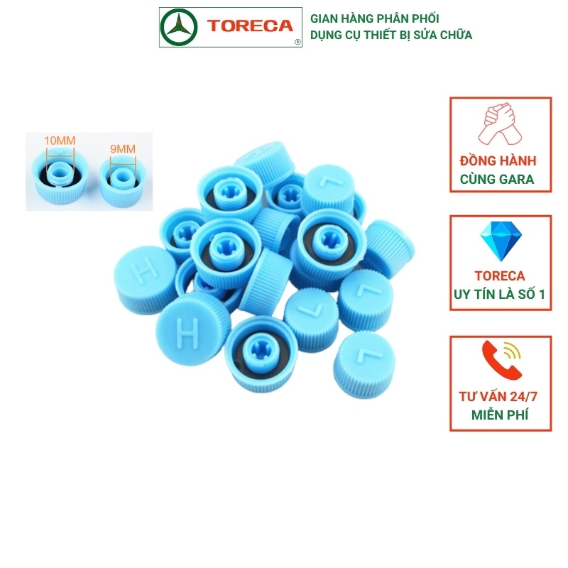 10 cái đầu bịt ty van điều hòa toreca