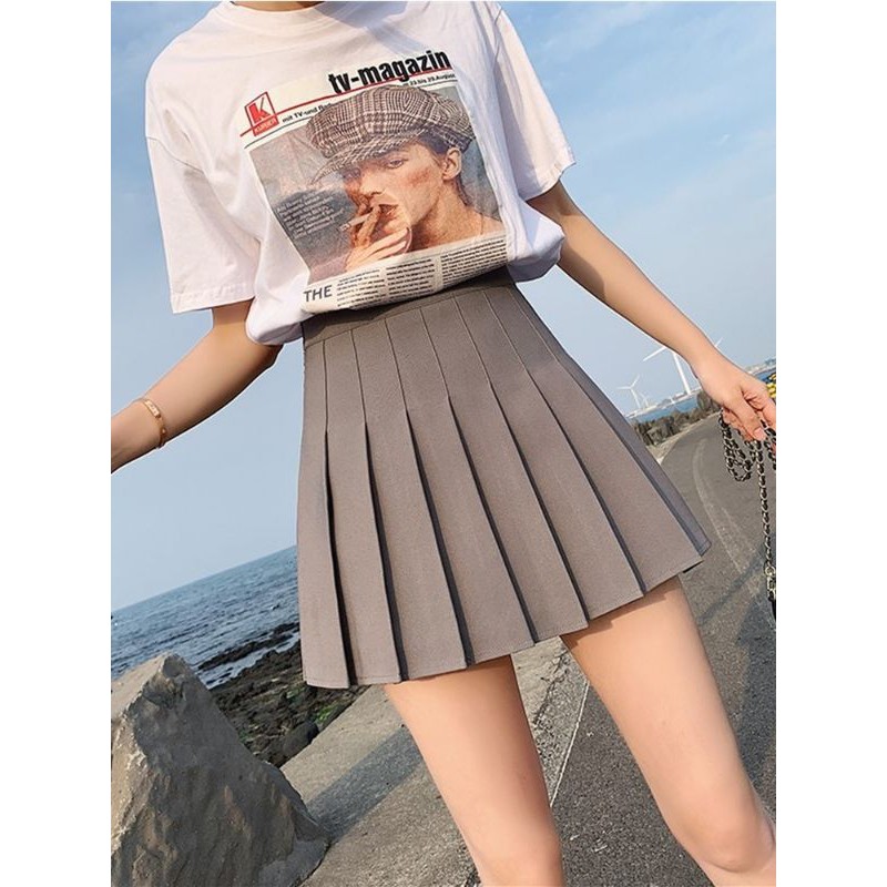 Chân váy xếp ly Tennis Skirt Chữ A Dáng Ngắn mã 830