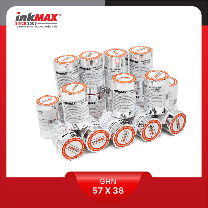 (Combo 50 cuộn) Giấy in nhiệt K57x38 - Giấy in Bill K57 - Giấy in hóa đơn K57 - Dùng cho các dòng máy in: XPRINTER, EPSON, BIXOLON, COGNITIVE, BIRCH, YAMAFUJI,C USTOM, SUPER PRINTER, TOPCASH, ANTECH, DATAPRINT, APOS, TAWA PRP, ATP
