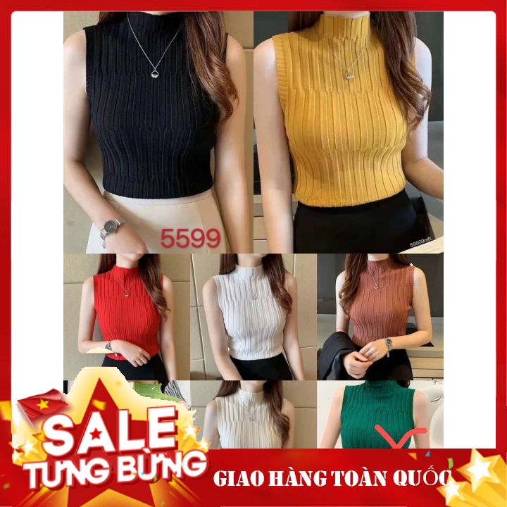 Áo ba lỗ giữ nhiệt sát nách cổ cao