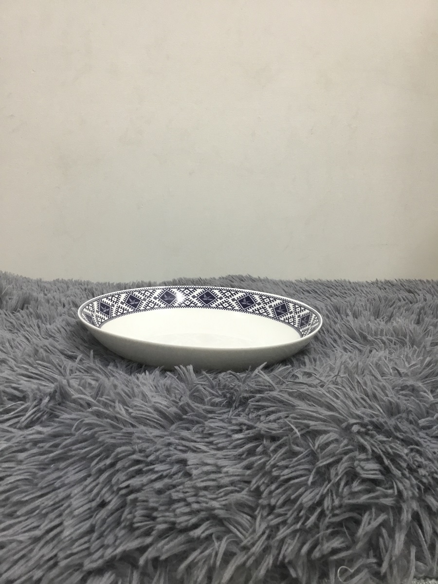 Dĩa 18.5 cm - gốm sứ cường phát