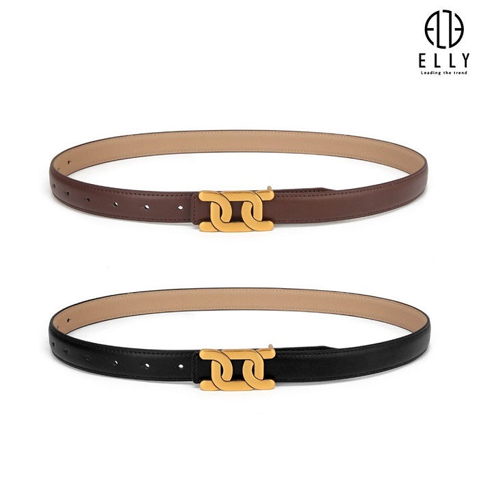 Dây lưng nữ cao cấp da thật elly – ed73