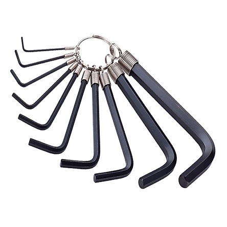 Bộ lục giác mini us 10 món.bộ lục giác mini us 8 món.bộ lục giác đen to 10 món và bé 8 món.bộ lục giác cao cấp.bộ lục giác đen 10 chi tiết.bộ lục giác đen 8 chi tiết.bộ lục giác đa năng