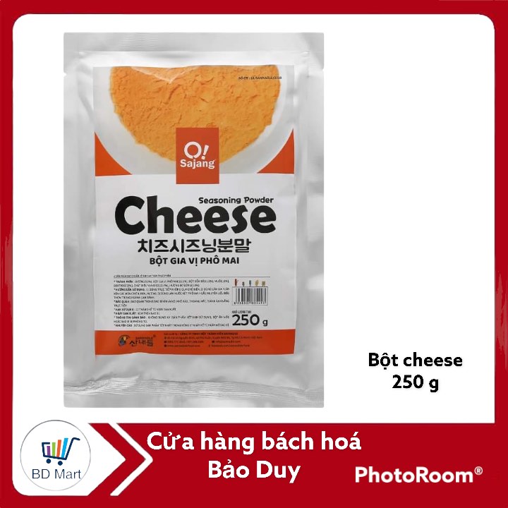 Bột gia vị phô mai o!sajang gói 250g /100g