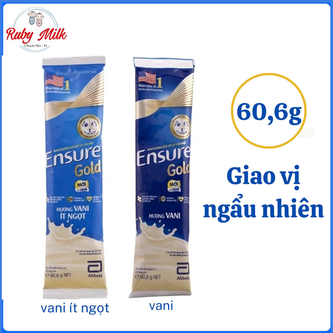 Sữa Ensure Gold Dạng Gói 60,6g/gói