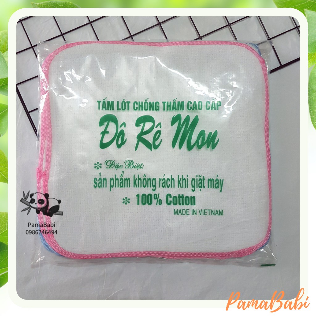Chiếu lót chống thấm Doremon thay bỉm, thay tã cho bé sơ sinh