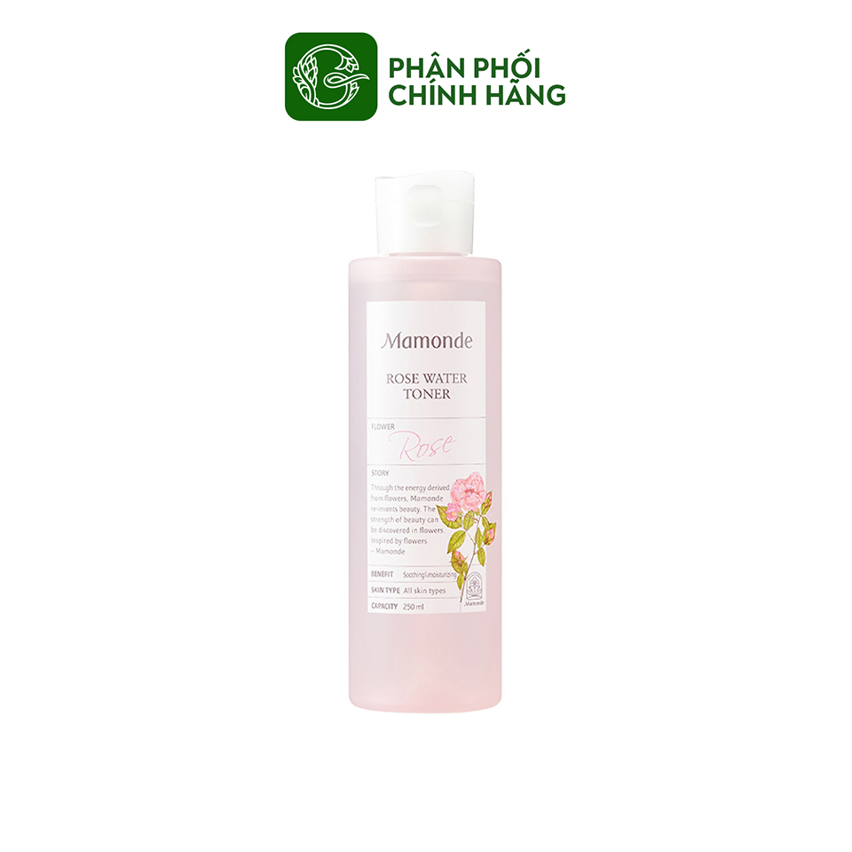 Nước hoa hồng Mamonde Rose Water Toner 250ml