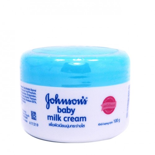 Kem dưỡng da Johnsons Baby Milk Rice Cream