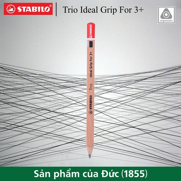Bút chì phác thảo Jumbo STABILO Trio (PCJ398)