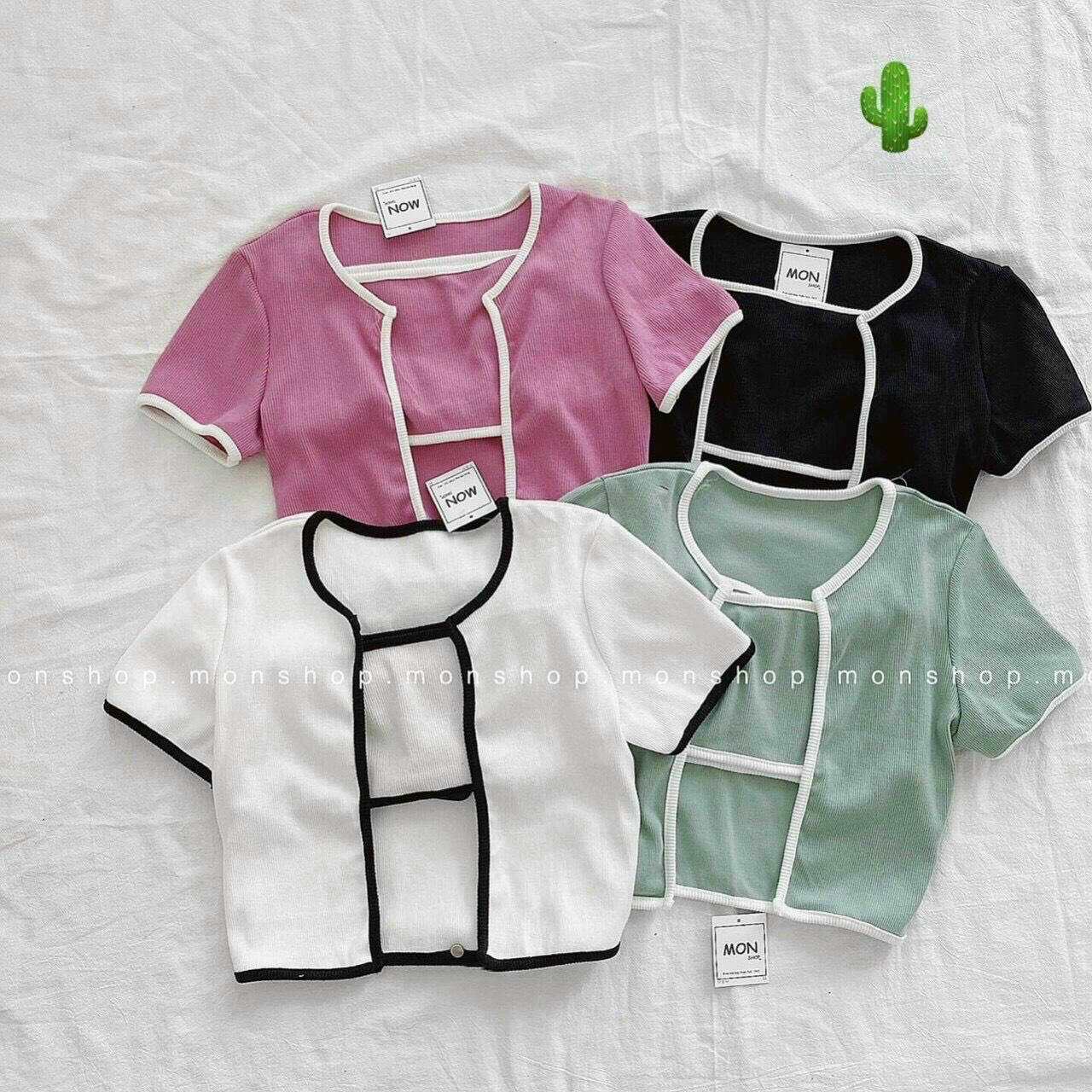 áo CROPTOP hai trong một trẻ trung sành điệu bốn màu cá tính pk
