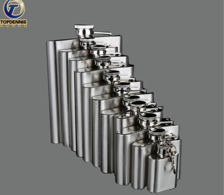 Bình đựng Rượu Hip Flask Inox