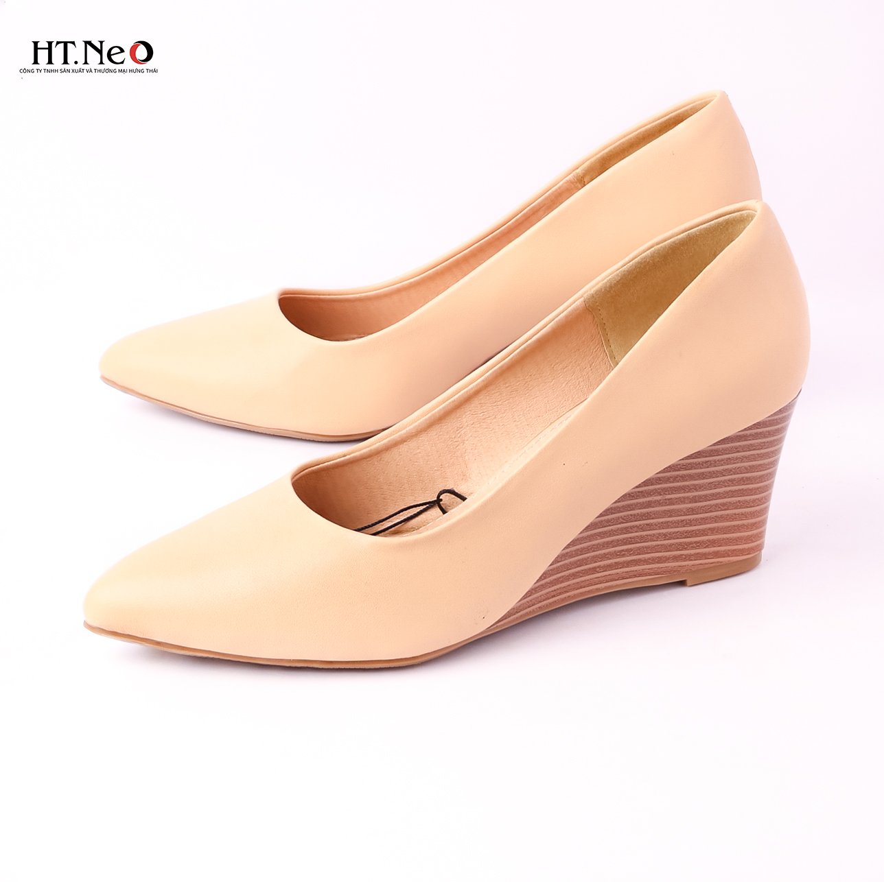 Giày xuồng nữ giày nữ, sandal nữ đế xuồng da thật cao cấp 100%  HT.NeO  có 6 màu cho chị em chọn lựa CS79