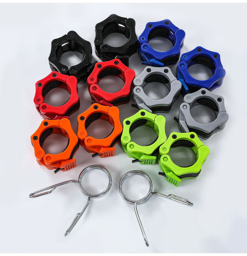 Kẹp khóa thanh đòn tạ phòng tập bản nâng cấp rộng 50mm phù hợp với thanh đòn 50mm