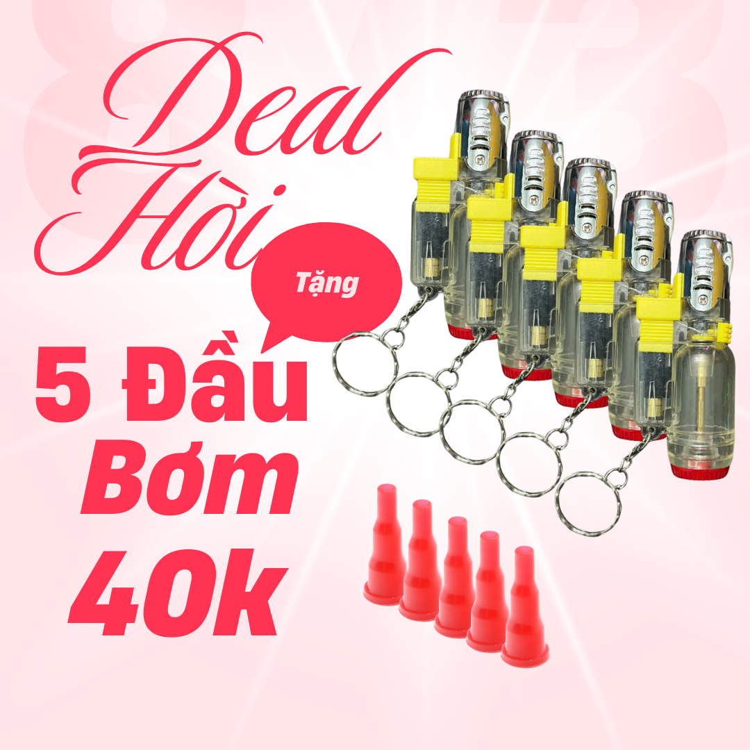 Đầu Khò MiNi Cầm Tay, Vỏ Mới 100% Chưa Có Nhiên Liệu, Tặng kèm đầu chuyển đổi nạp nhiên liệu