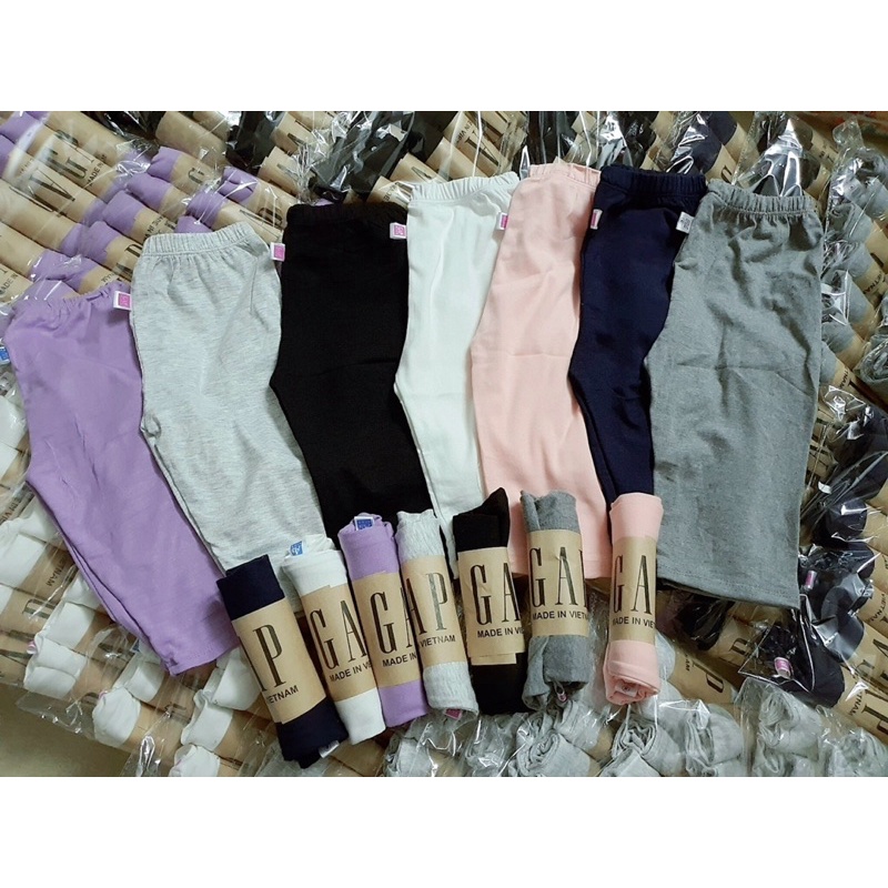 Quần legging lỡ cho bé gái